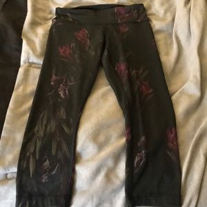 Lululemon flower leggings